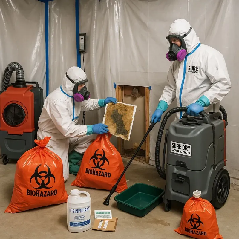 Contaminated Water Handling Protocols process in Kernersville, NC