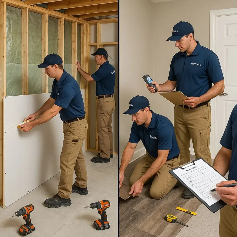 Repairs and Reconstruction process in Kernersville, NC