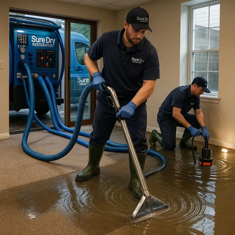 Water Extraction and Removal process in Kernersville, NC
